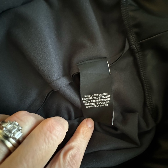 7 for All Mankind Vegan Leather Asymmetrical Skirt - NWOT - Picture 6 of 7